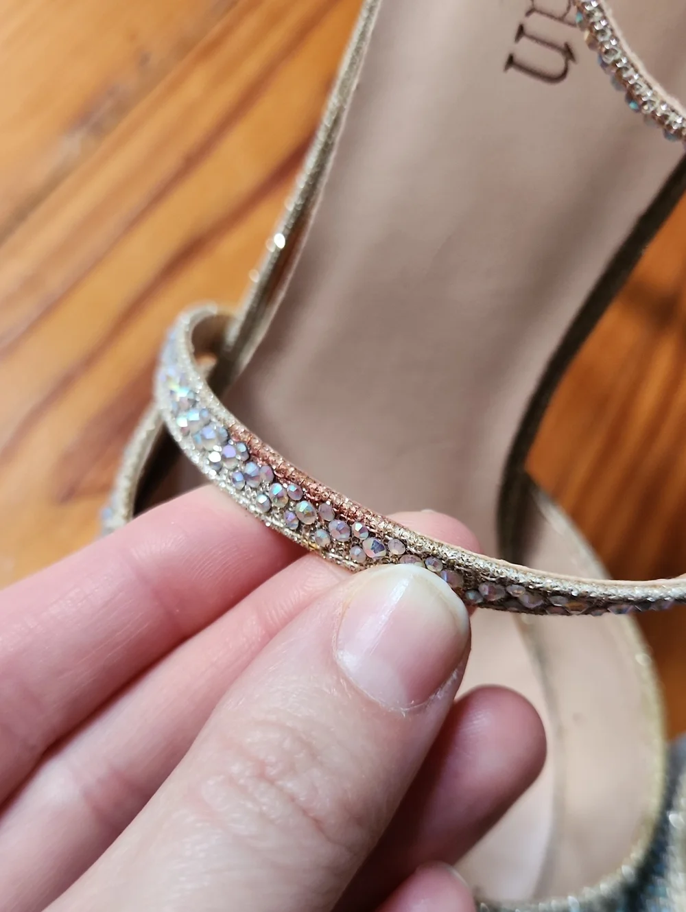 Cathy Jean Sparkly Pumps